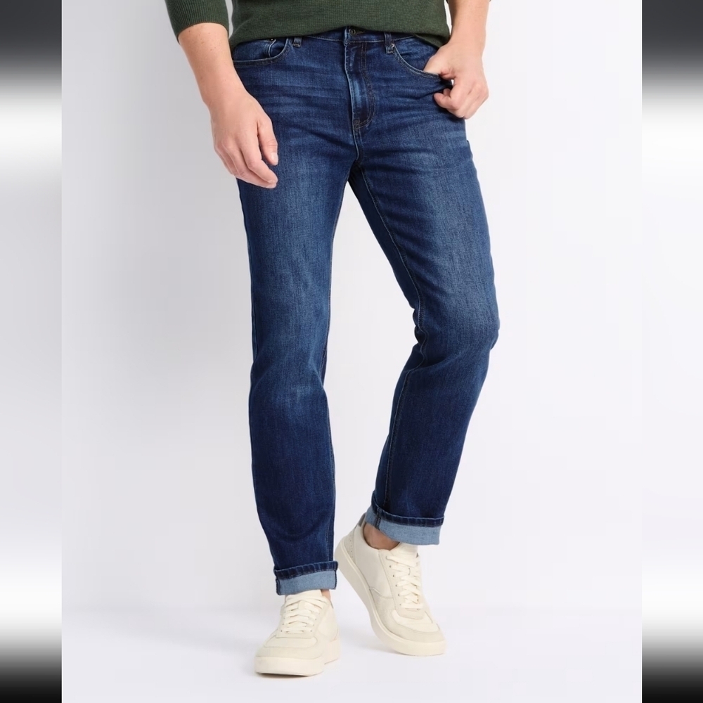 Flag And Anthem Oakland Slim Jeans Dark Wash 40x30